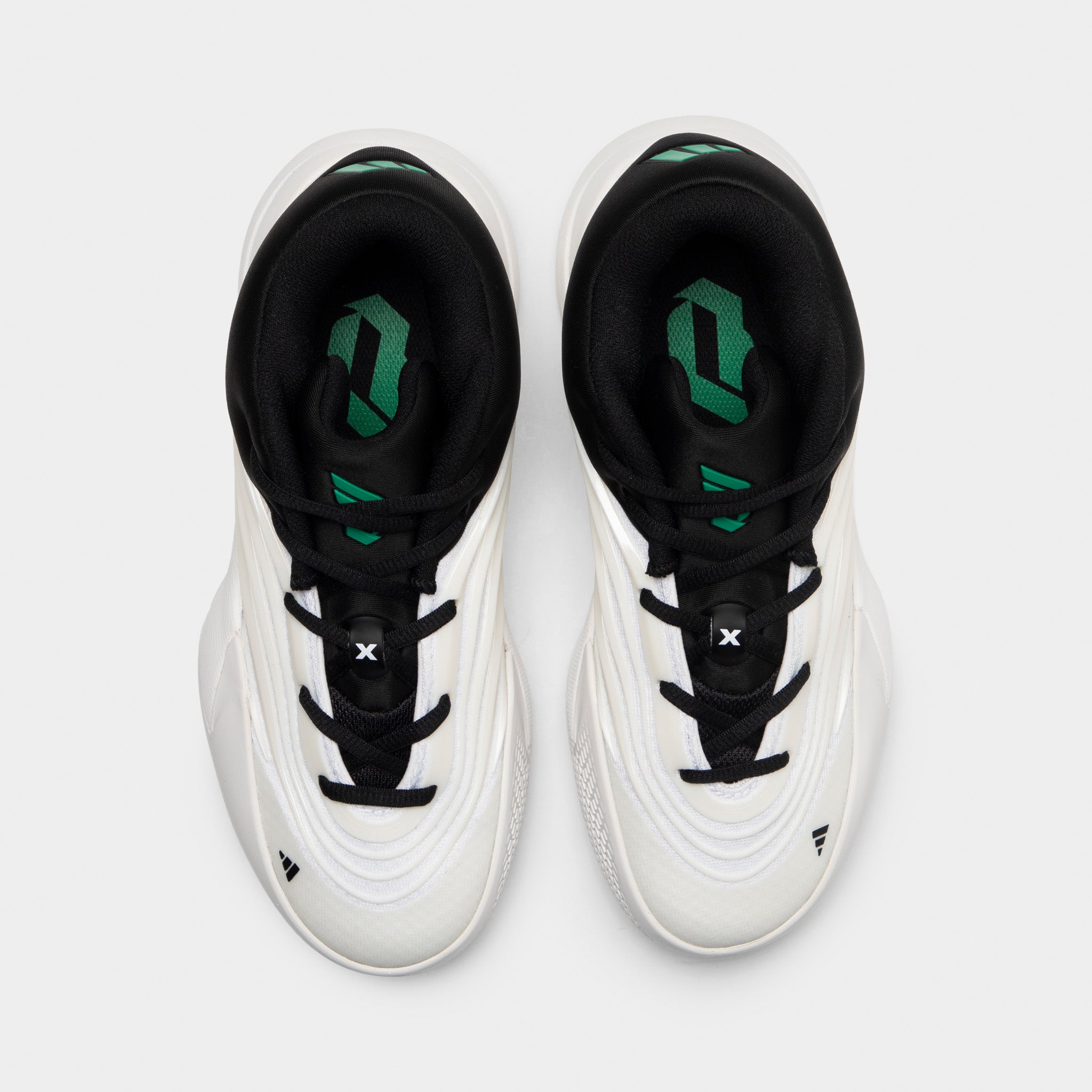 adidas Juniors' Dame X Zero Metallic / Core Black - Court Green