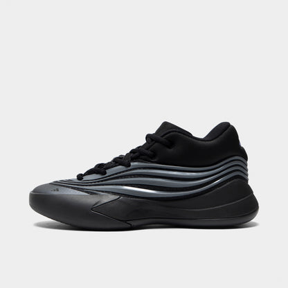adidas Juniors' Dame X Core Black / Iron Metallic - Lucid Blue
