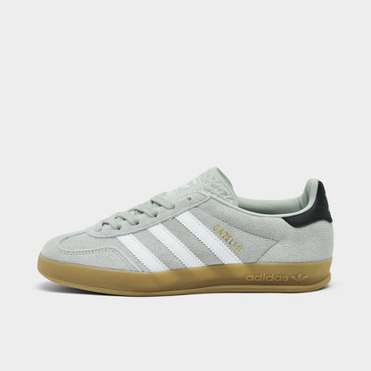 adidas Juniors' Gazelle Indoor Wonder Silver / White