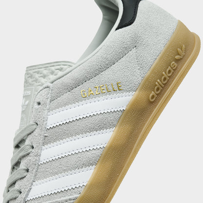 adidas Juniors' Gazelle Indoor Wonder Silver / White