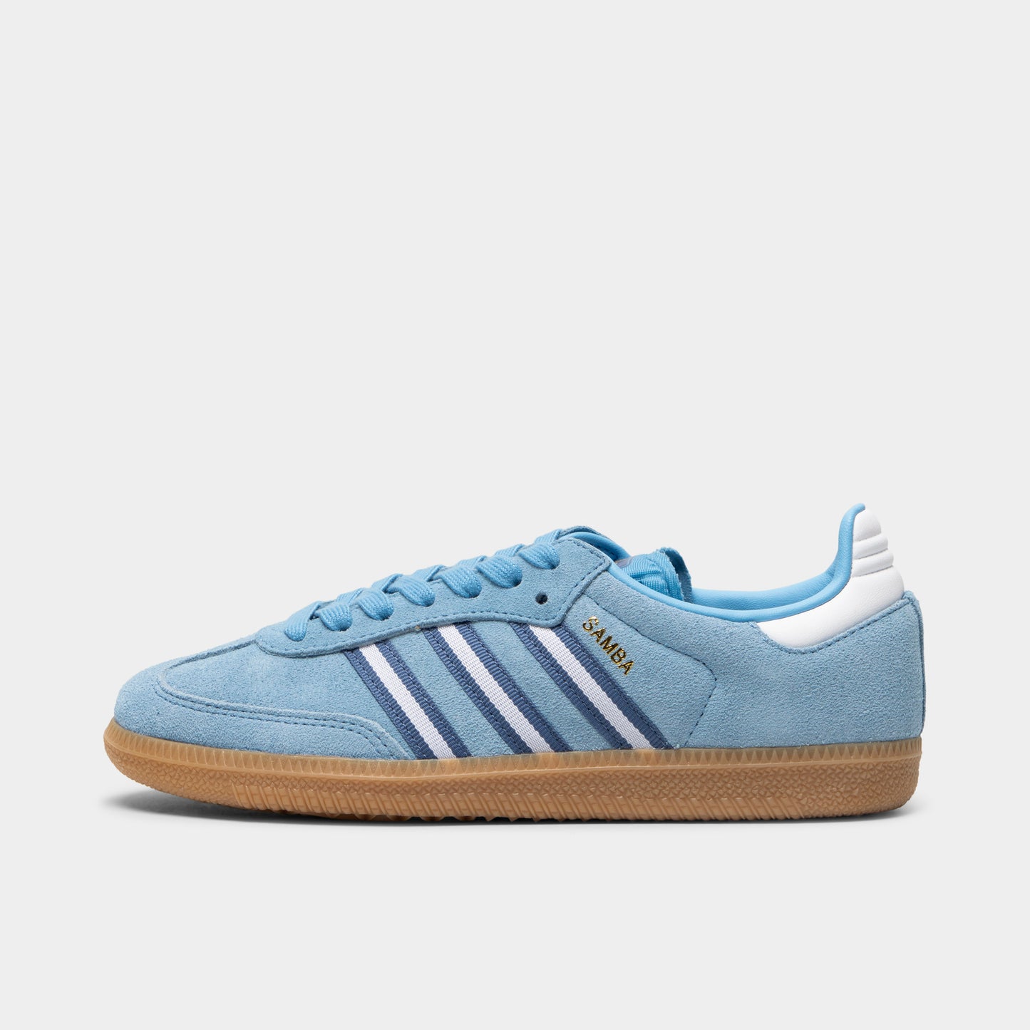 adidas Juniors' Samba OG Light Blue / White - Gum
