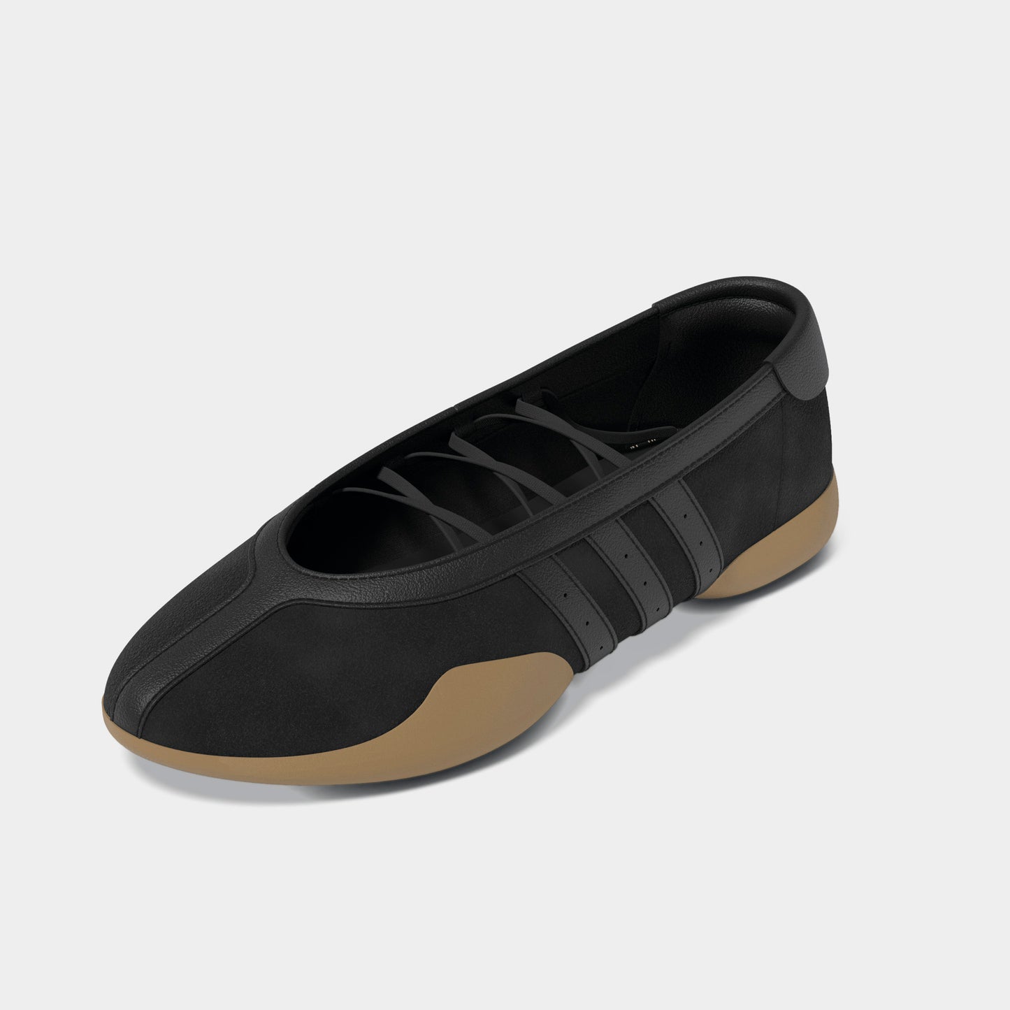 adidas Originals Women's Taekwondo Mei Ballet Core Black / Ftwr White - Gum 3