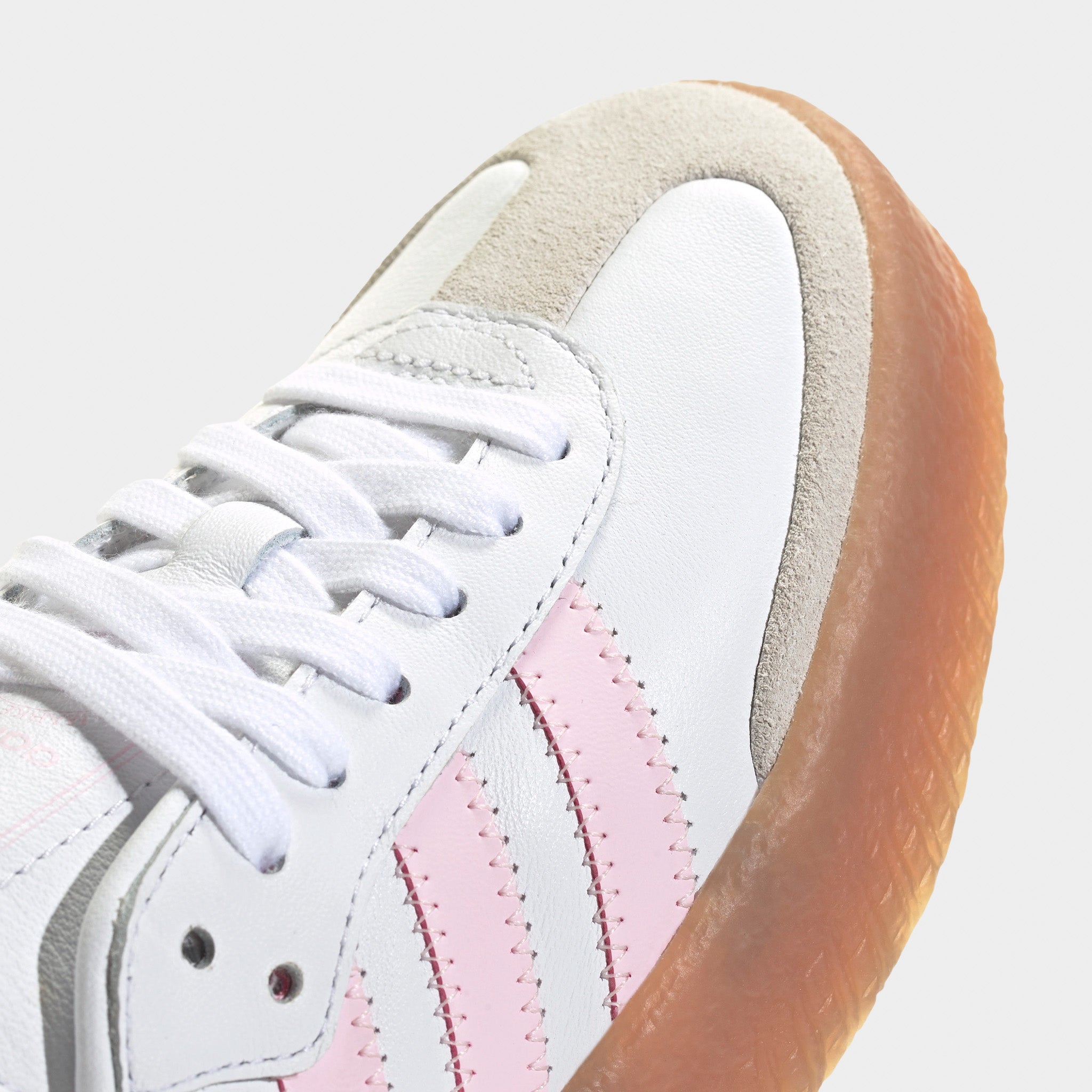 adidas Juniors' Sambae White / Clear Pink - Gold Metallic – JD Sports