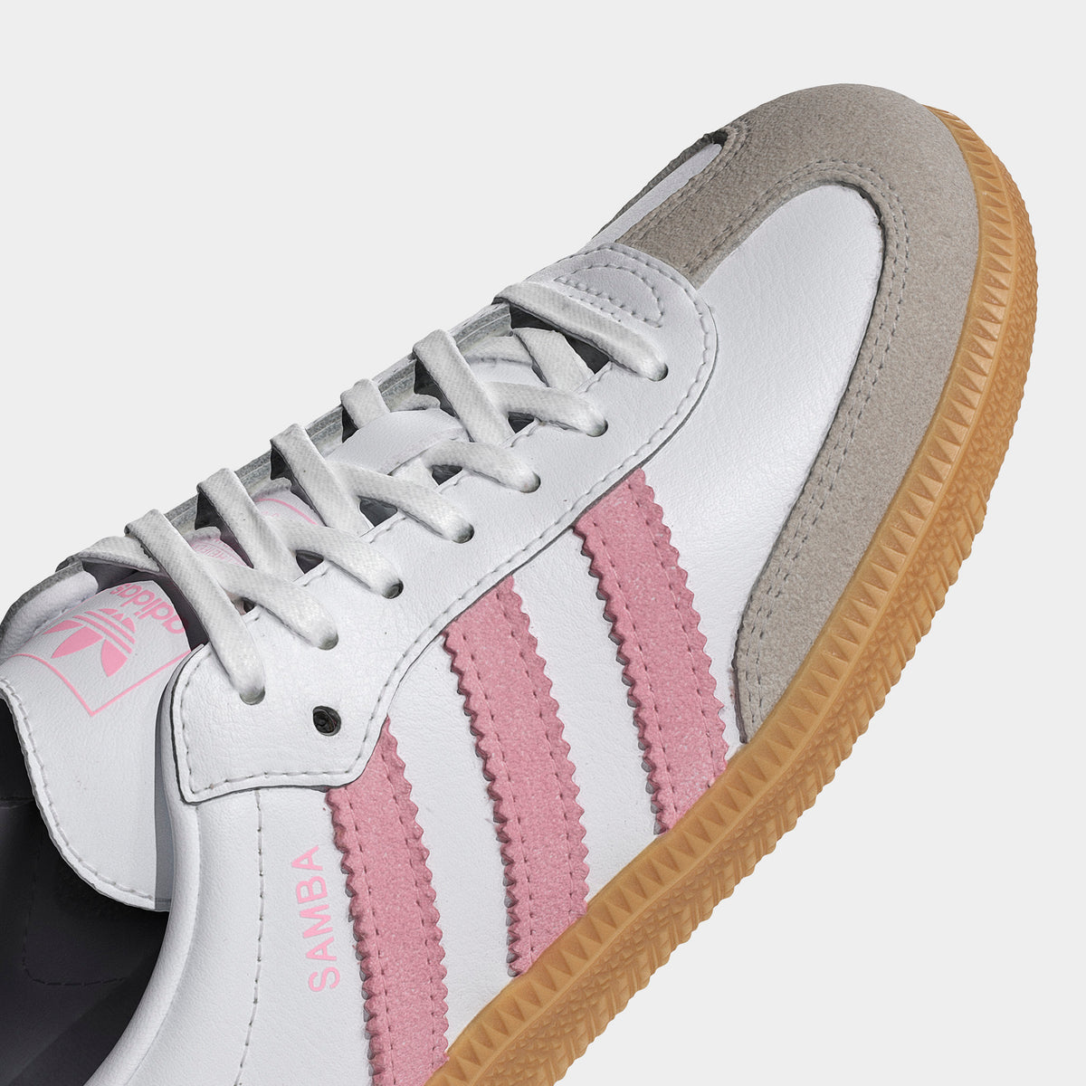 adidas Juniors' Samba OG White / Light Pink