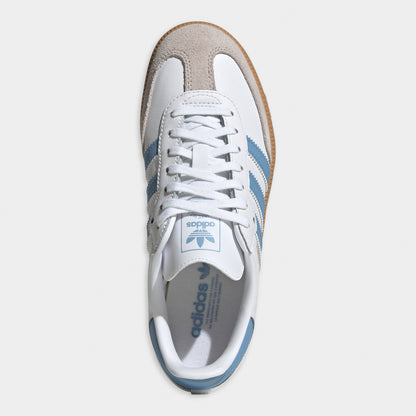adidas Juniors' Samba OG White / Ash Blue - Gum