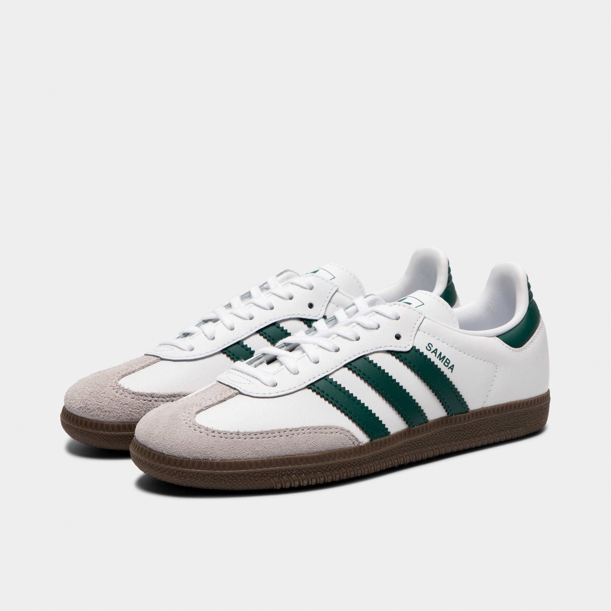 adidas Juniors' Samba OG White / Collegiate Green / Gum – JD Sports