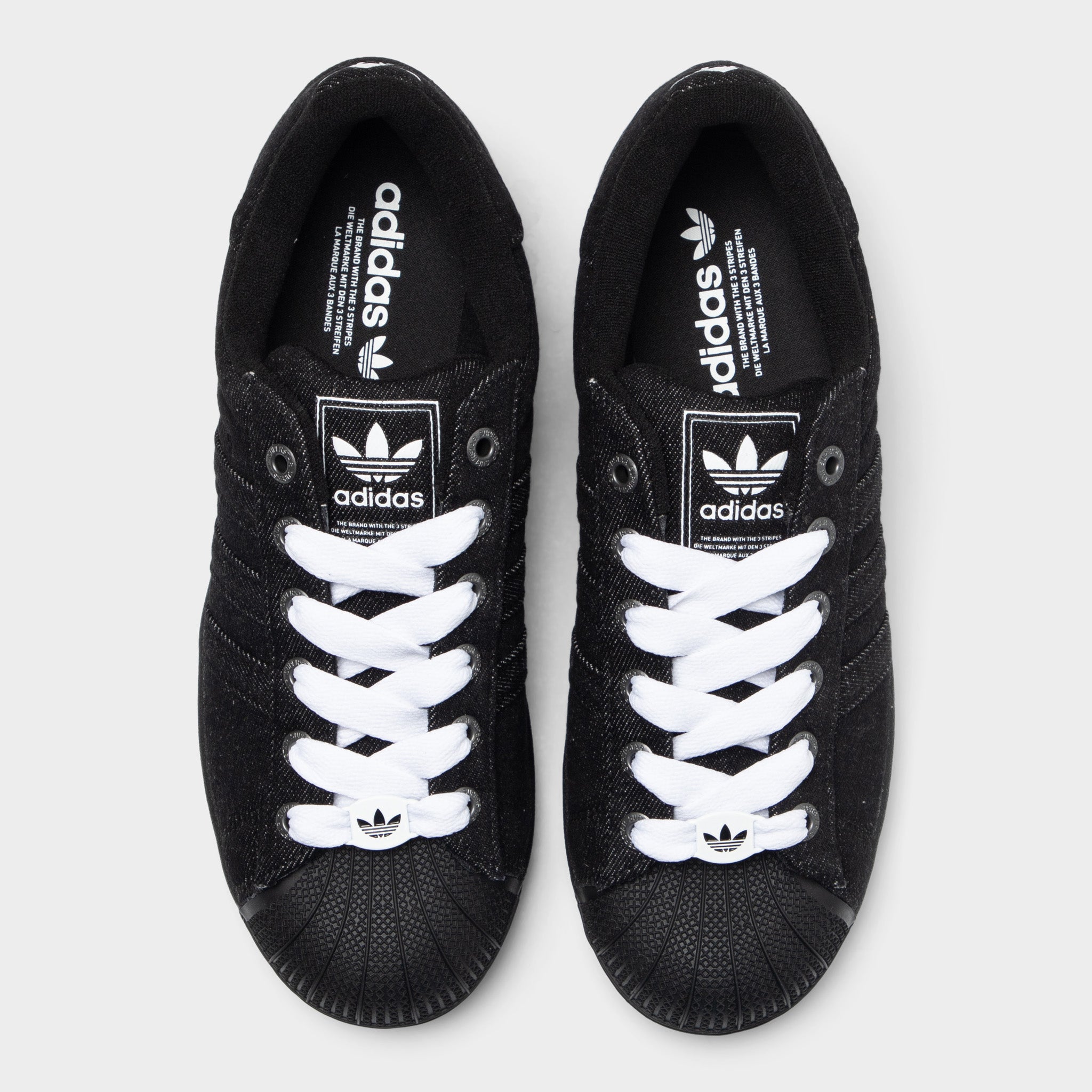 adidas Superstar II Black / Black - White – JD Sports