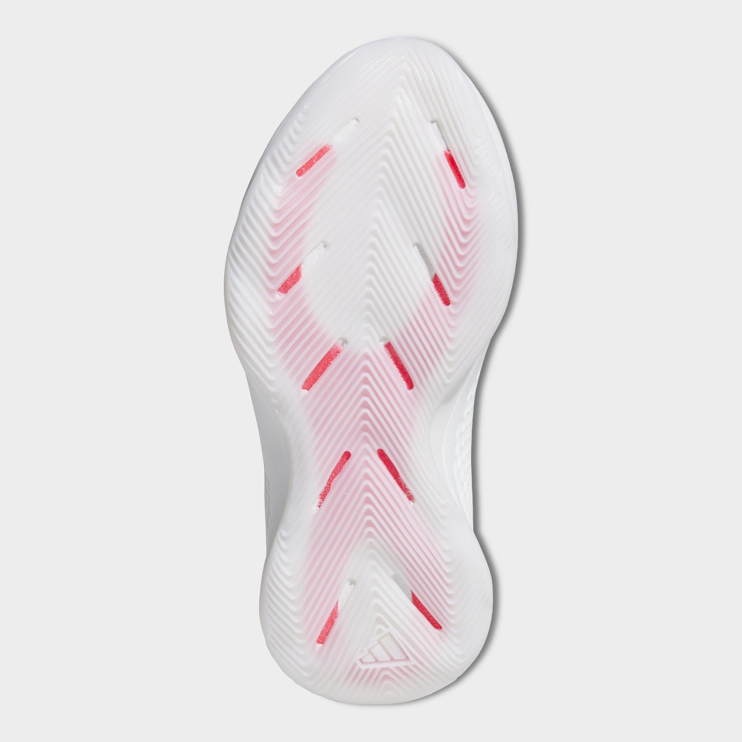 adidas Juniors' Anthony Edwards 1 Low White / Black - Red