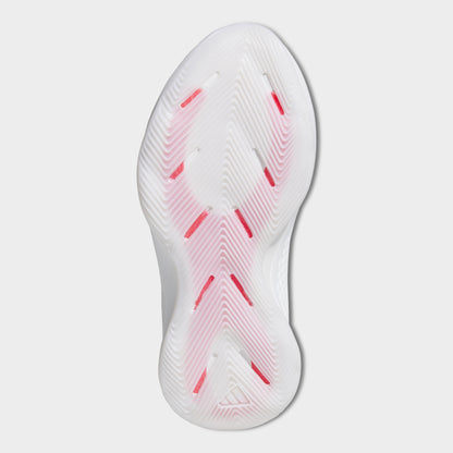 adidas Juniors' Anthony Edwards 1 Low White / Black - Red