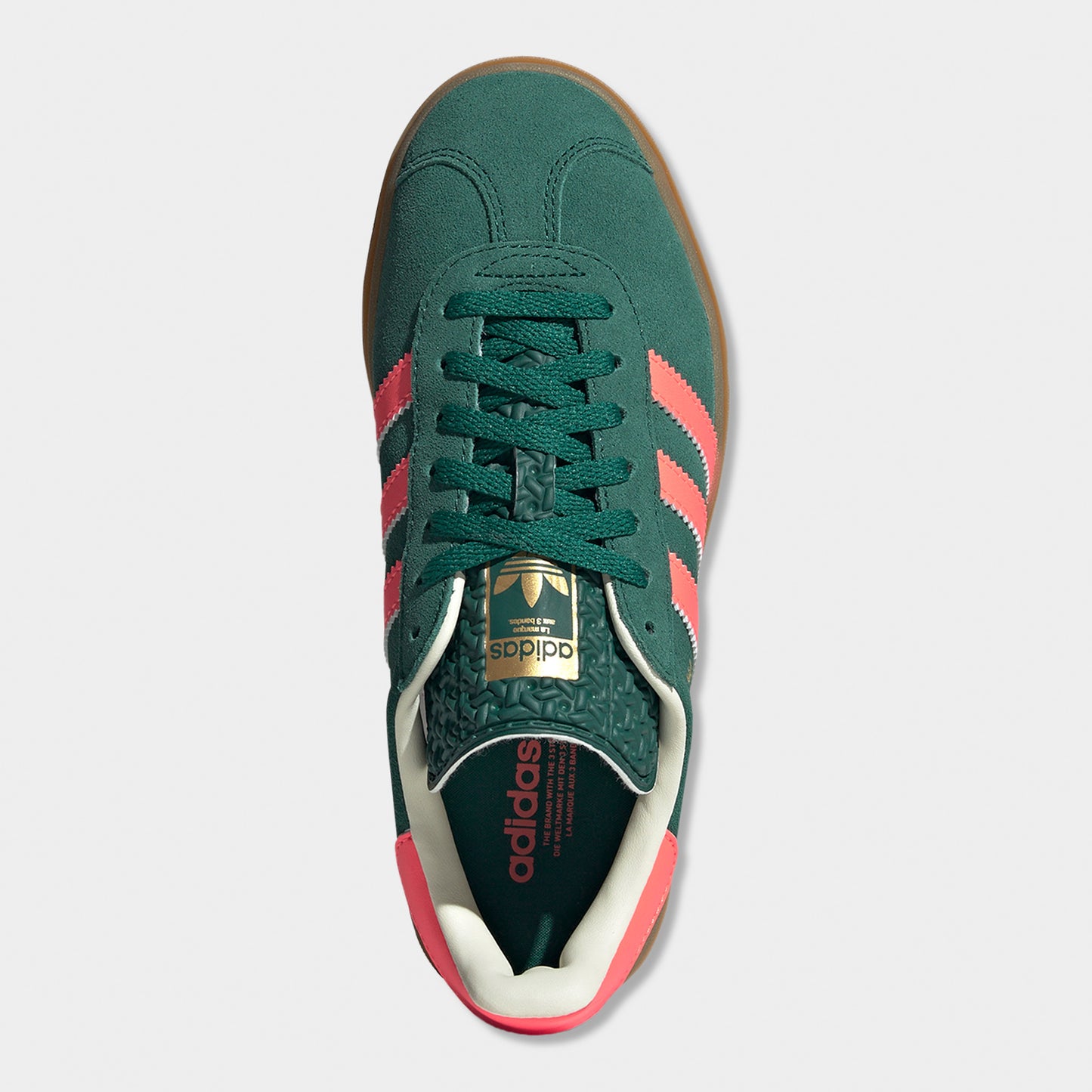 adidas Juniors' Gazelle Bold Green / Orange