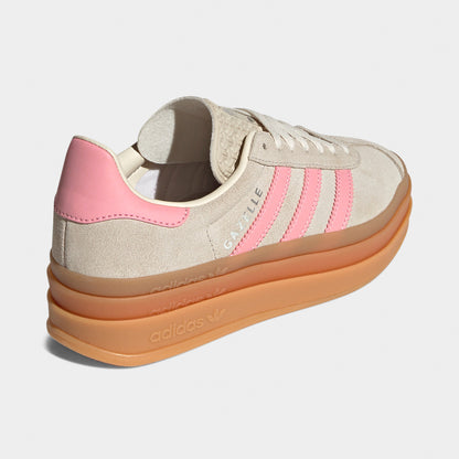 adidas Juniors' Gazelle Bold Grey / Alumina - Semi Pink Spark