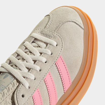 adidas Juniors' Gazelle Bold Grey / Alumina - Semi Pink Spark