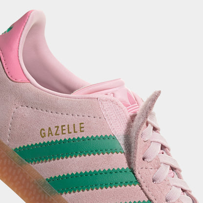 adidas Originals Children's Gazelle Pink / Green - Gum