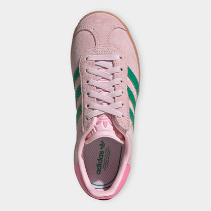 adidas Originals Children's Gazelle Pink / Green - Gum