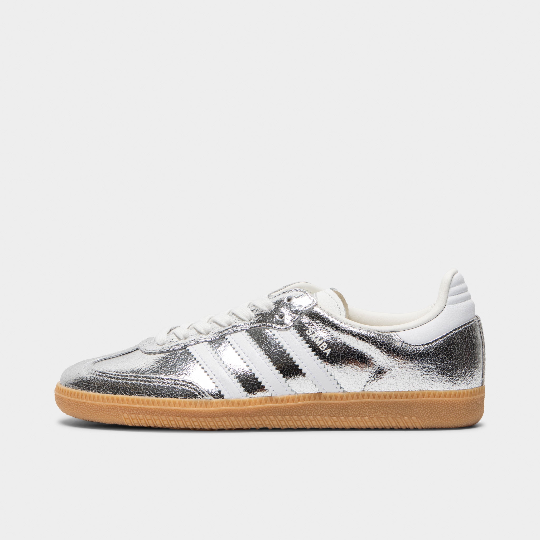 adidas SAMBA OG シルバー adidas Women's Samba OG Silver Metallic / White - Gum – JD Sports