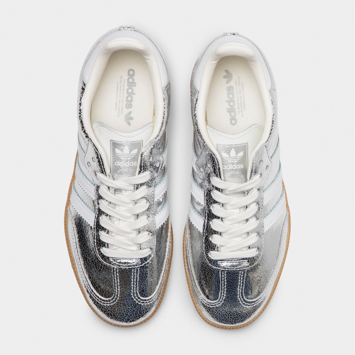 adidas Femmes Samba OG Argent Mtallique / Blanc - Gomme JD Sports adidas Femmes Samba OG Argent Mtallique / Blanc - Gomme JD Sports