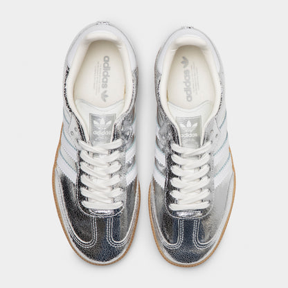 adidas Women's Samba OG Silver Metallic / Ftwr White - Gum