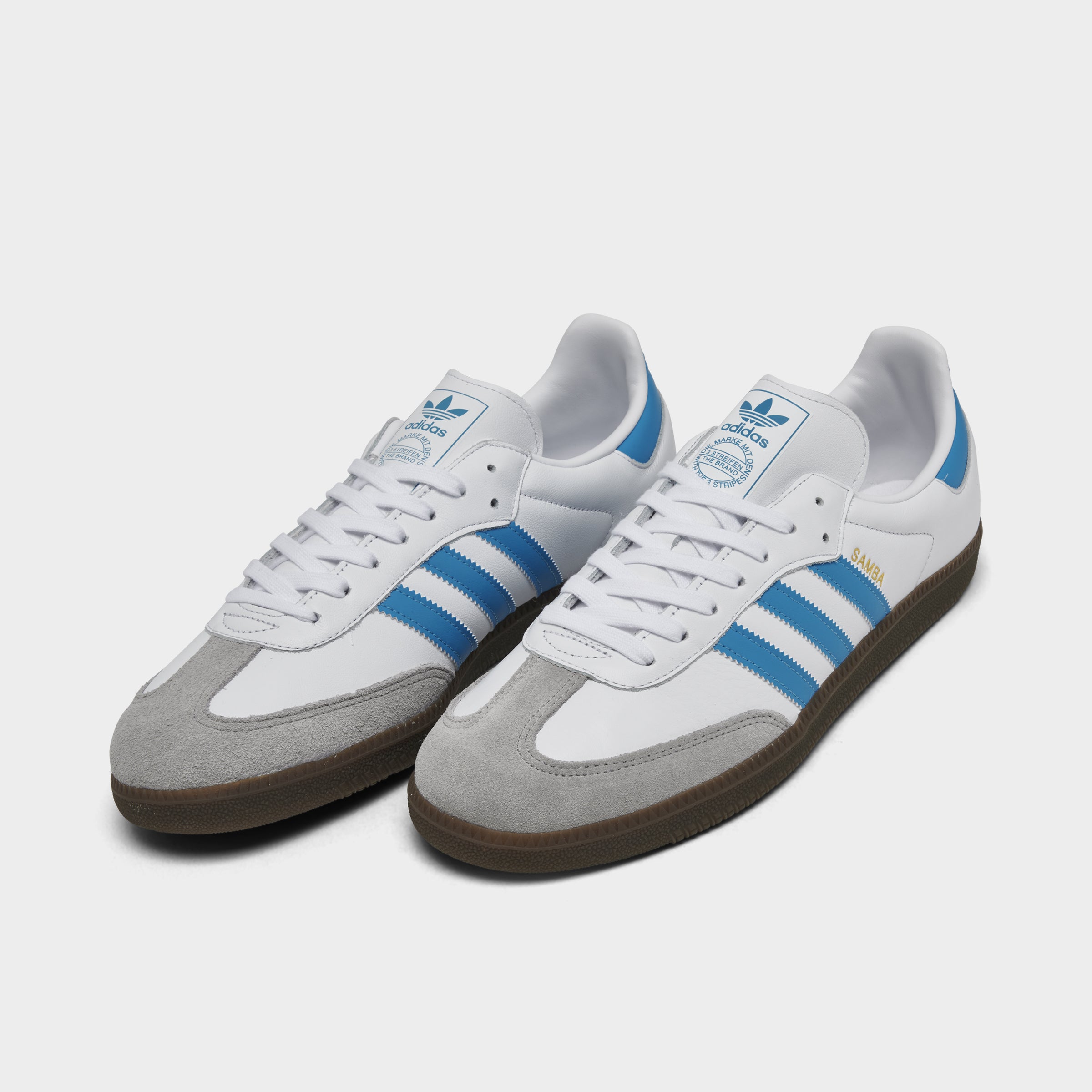 adidas Samba ホワイト/ブルー 26,5 cm 販売リンクあり】5/7発売 ADIDAS SAMBA OG 