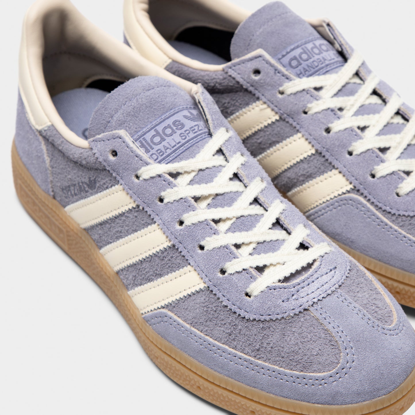adidas Women's Handball Spezial Silver Violet / Cream White - Gum