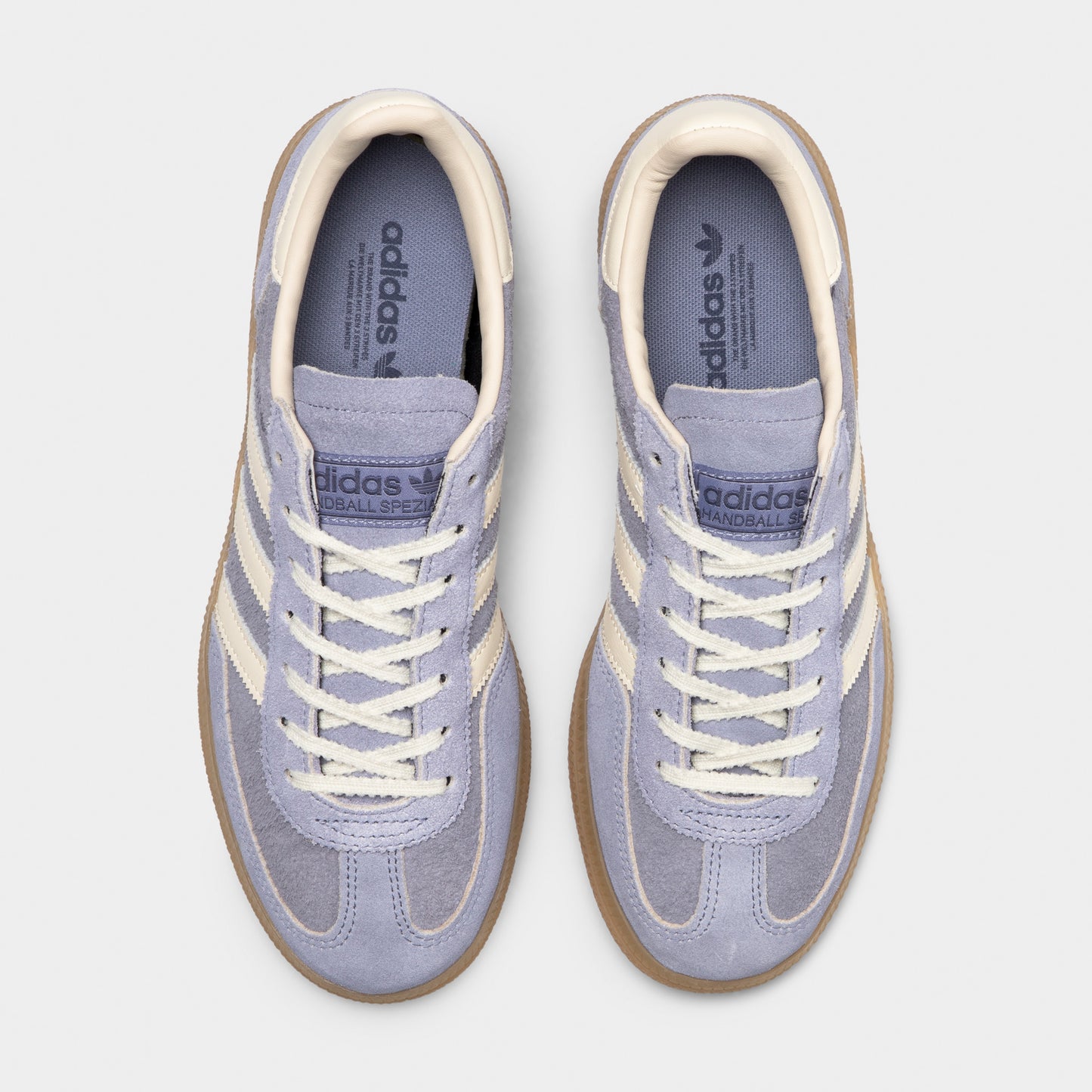 adidas Women's Handball Spezial Silver Violet / Cream White - Gum
