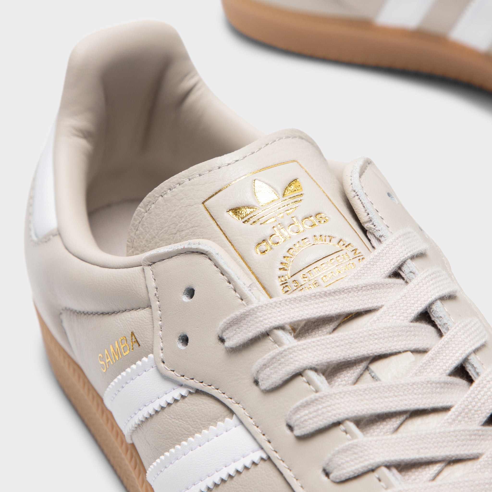 adidas Samba OG Aluminum / White - Gum – JD Sports