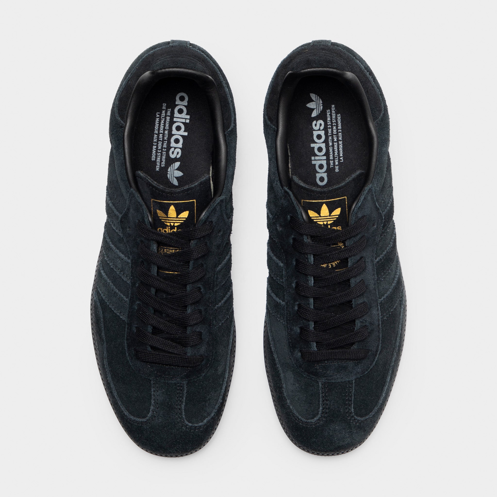 adidas Originals Samba OG Black / Grey - Gold – JD Sports