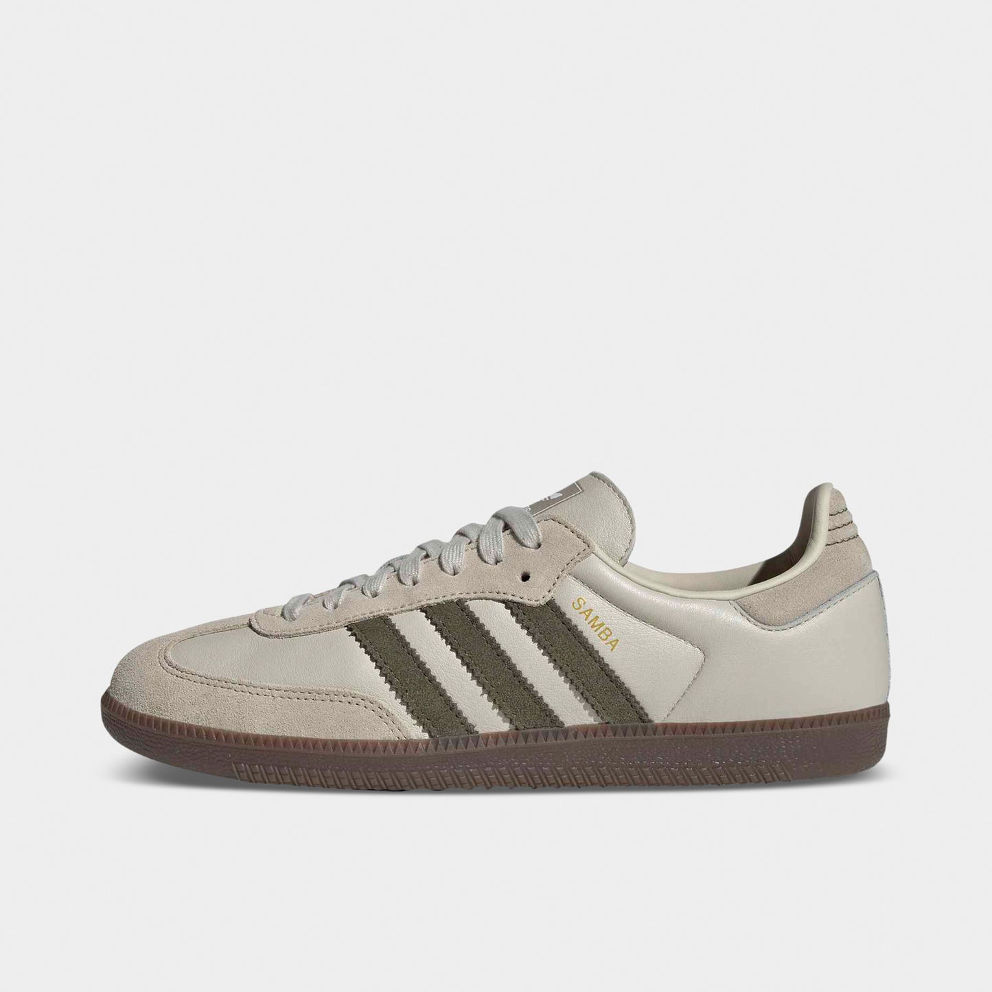 adidas Samba OG Aluminum / Beige - Gum
