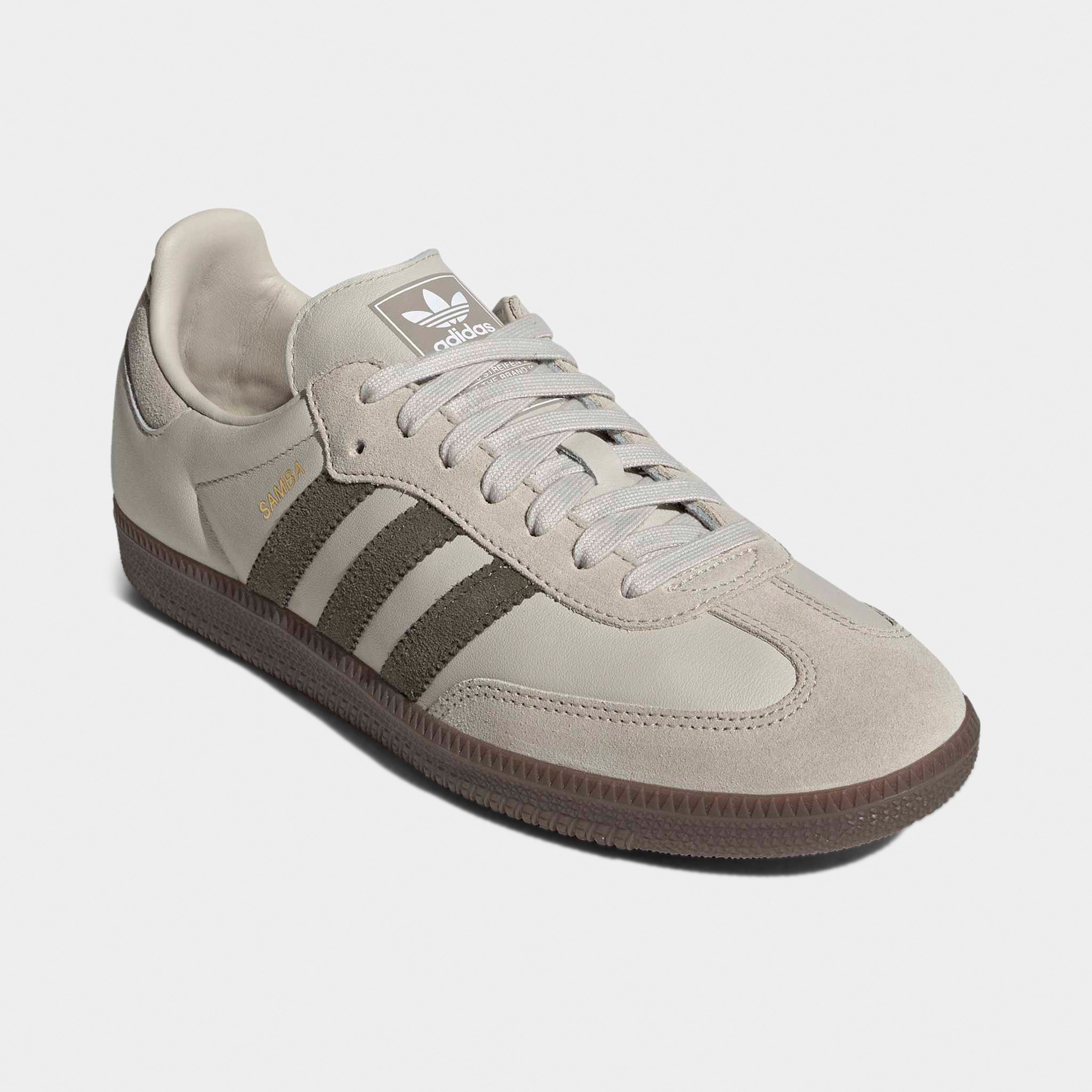 adidas Samba OG Aluminum / Beige - Gum – JD Sports