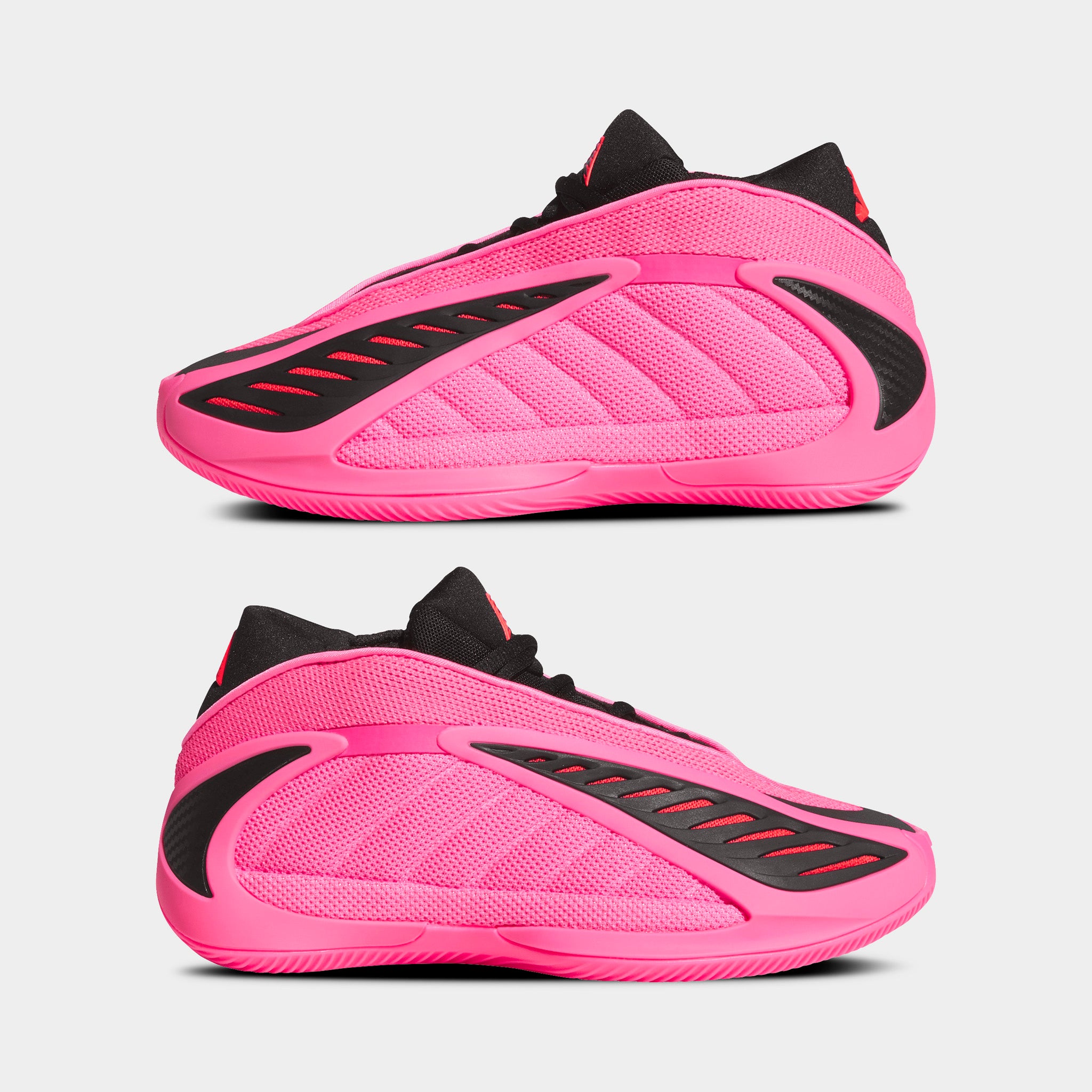 adidas Juniors' Anthony Edwards 2 Lucid Pink / Black - Lucid Red