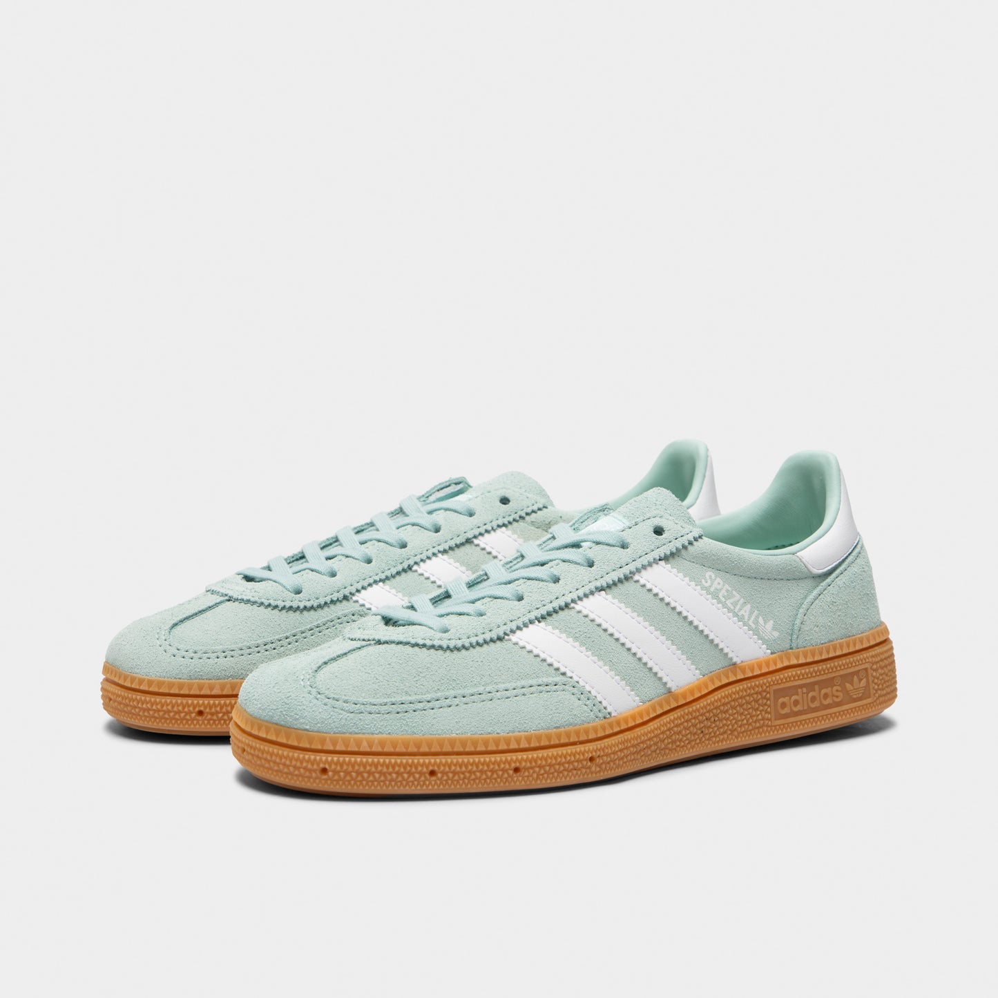 adidas Originals Juniors' Handball Spezial Ash Green / White - Gum
