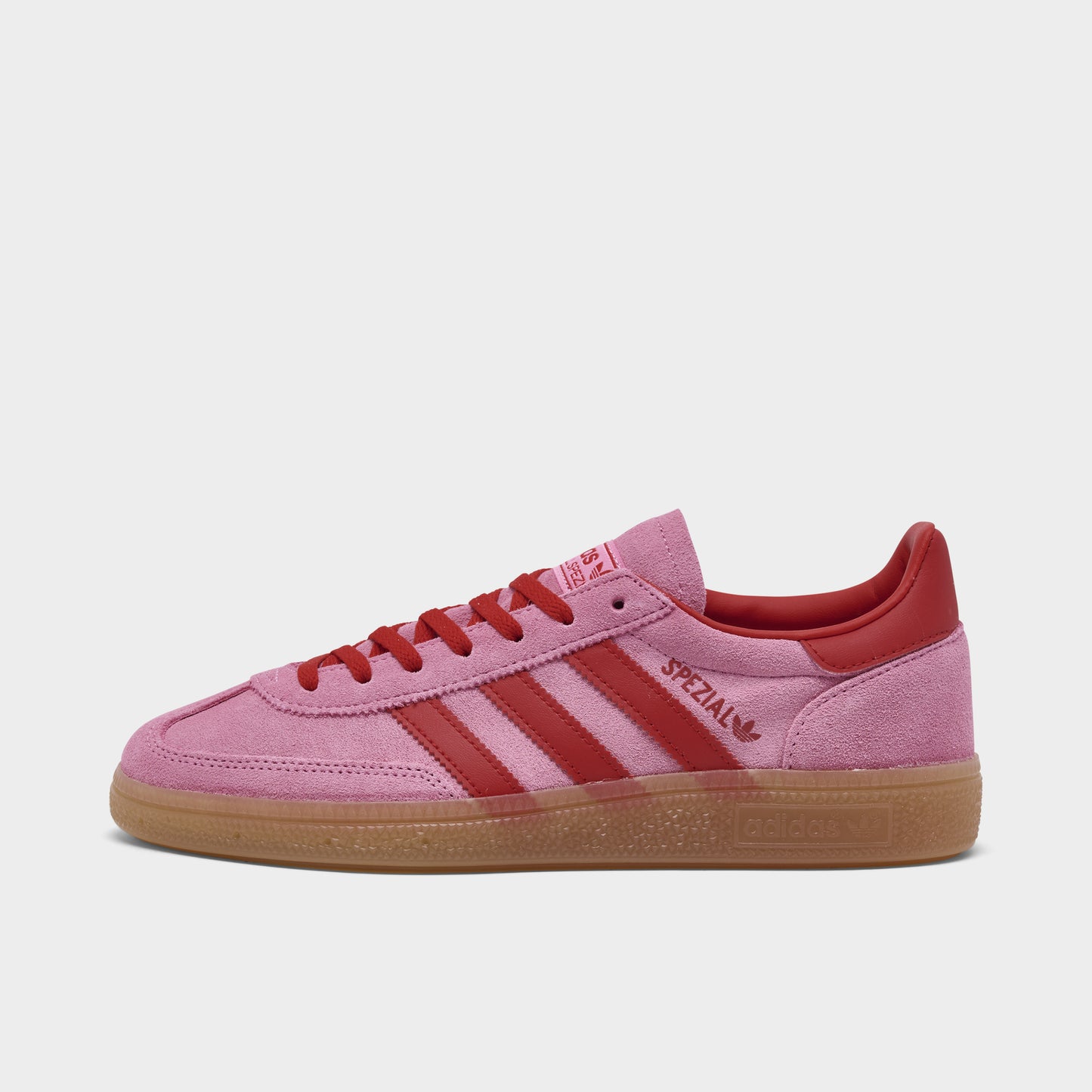 adidas Originals Women's Handball Spezial Semi Pink Glow / Better Scarlet - Gum