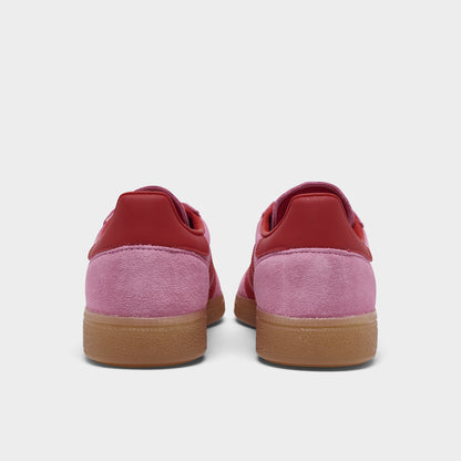 adidas Originals Women's Handball Spezial Semi Pink Glow / Better Scarlet - Gum