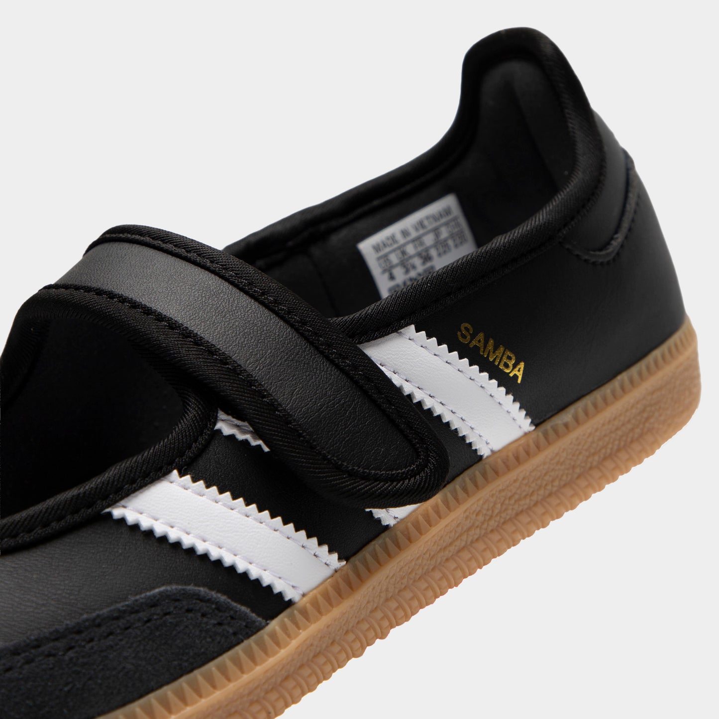 adidas Samba Jane pour filles, noir/blanc - gomme