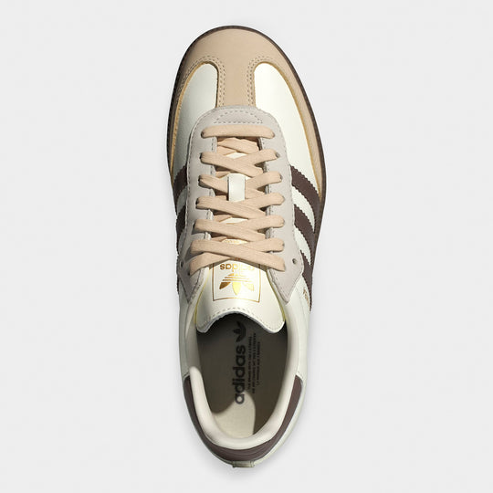 adidas Femmes Samba OG Blanc cassé / Terre Strata - Gomme