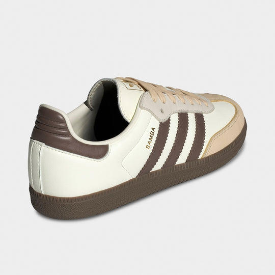 adidas Femmes Samba OG Blanc cassé / Terre Strata - Gomme
