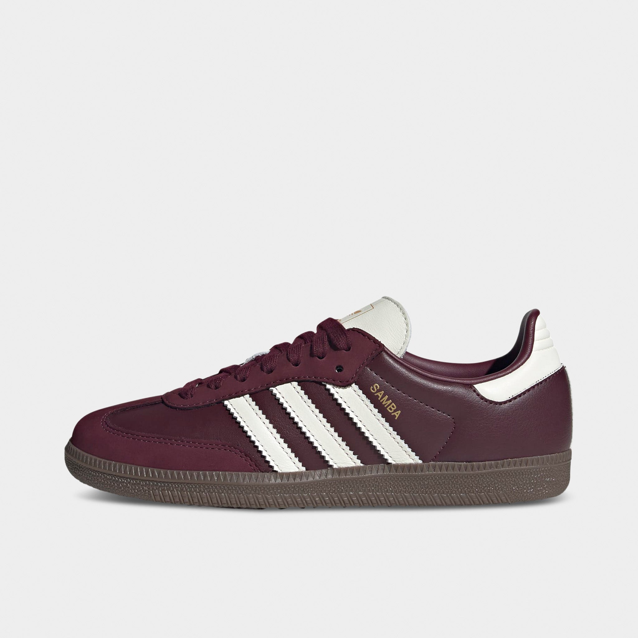 adidas Women's Samba OG Maroon / Off White - Gum – JD Sports