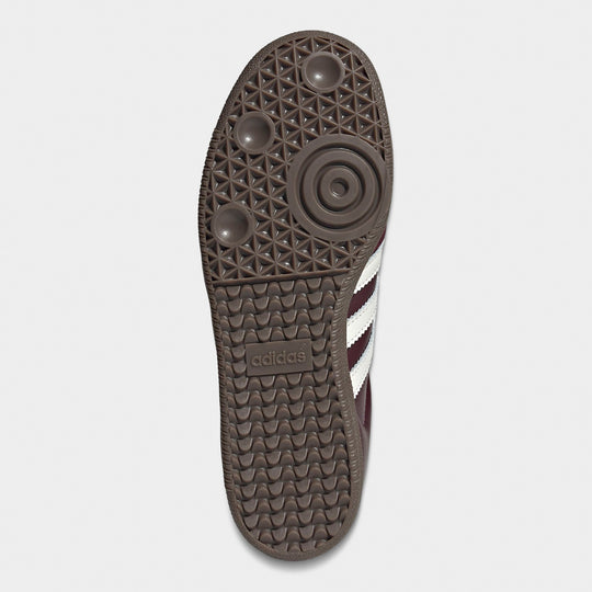 adidas Femmes Samba OG Marron / Blanc cassé - Gomme