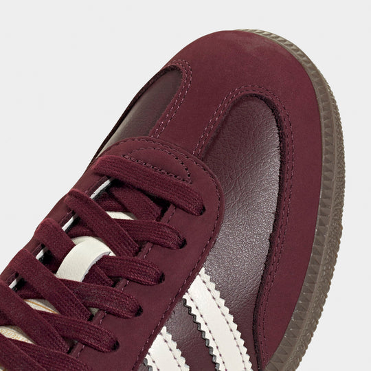 adidas Femmes Samba OG Marron / Blanc cassé - Gomme