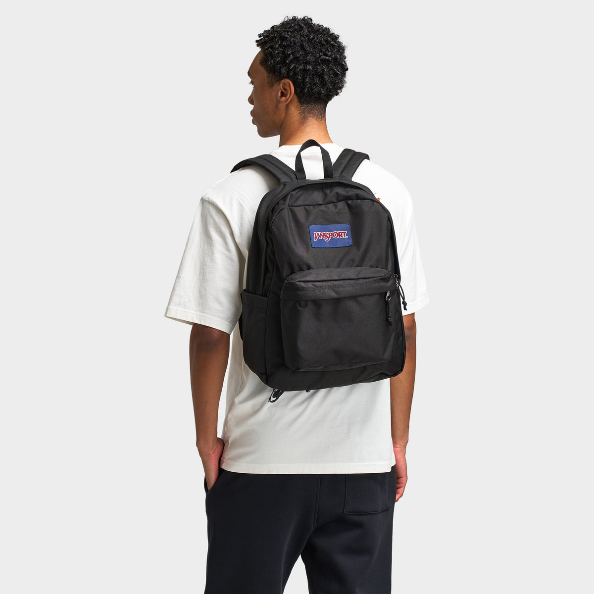can guys wear jansport superbreak backpack - Field Tan it has a 2/3 padded back panel and a web haul handle JanSport Superbreak Plus Backpack /