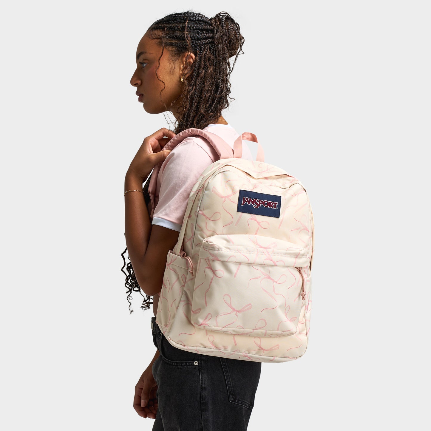 JanSport SuperBreak Plus Sac à dos / « Rows of Bows »
