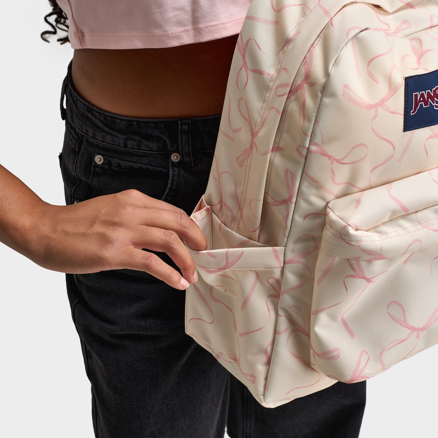 JanSport SuperBreak Plus Sac à dos / « Rows of Bows »