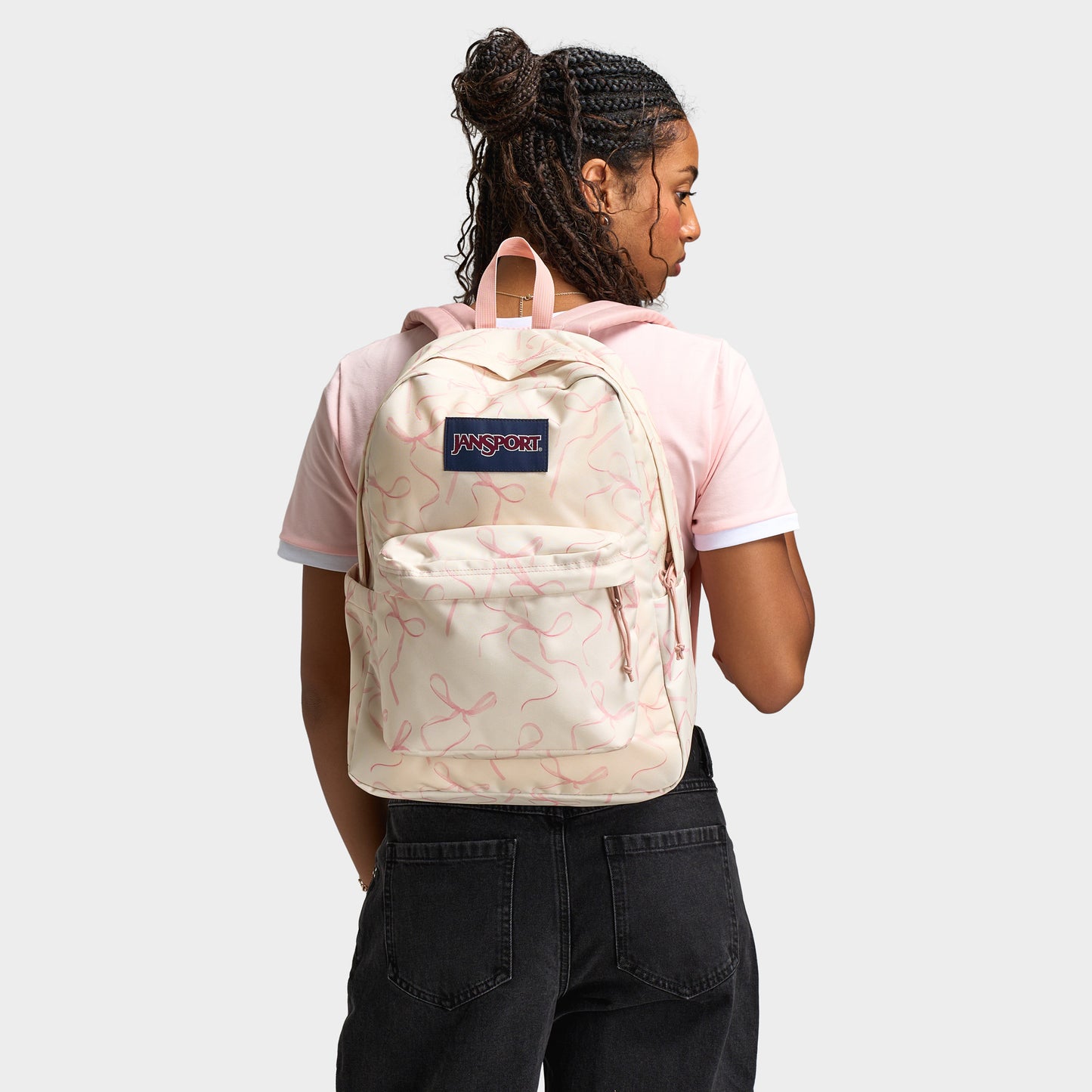 JanSport SuperBreak Plus Sac à dos / « Rows of Bows »