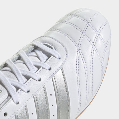 adidas Femmes Lacets Taekwondo Blanc / Argent - Gomme