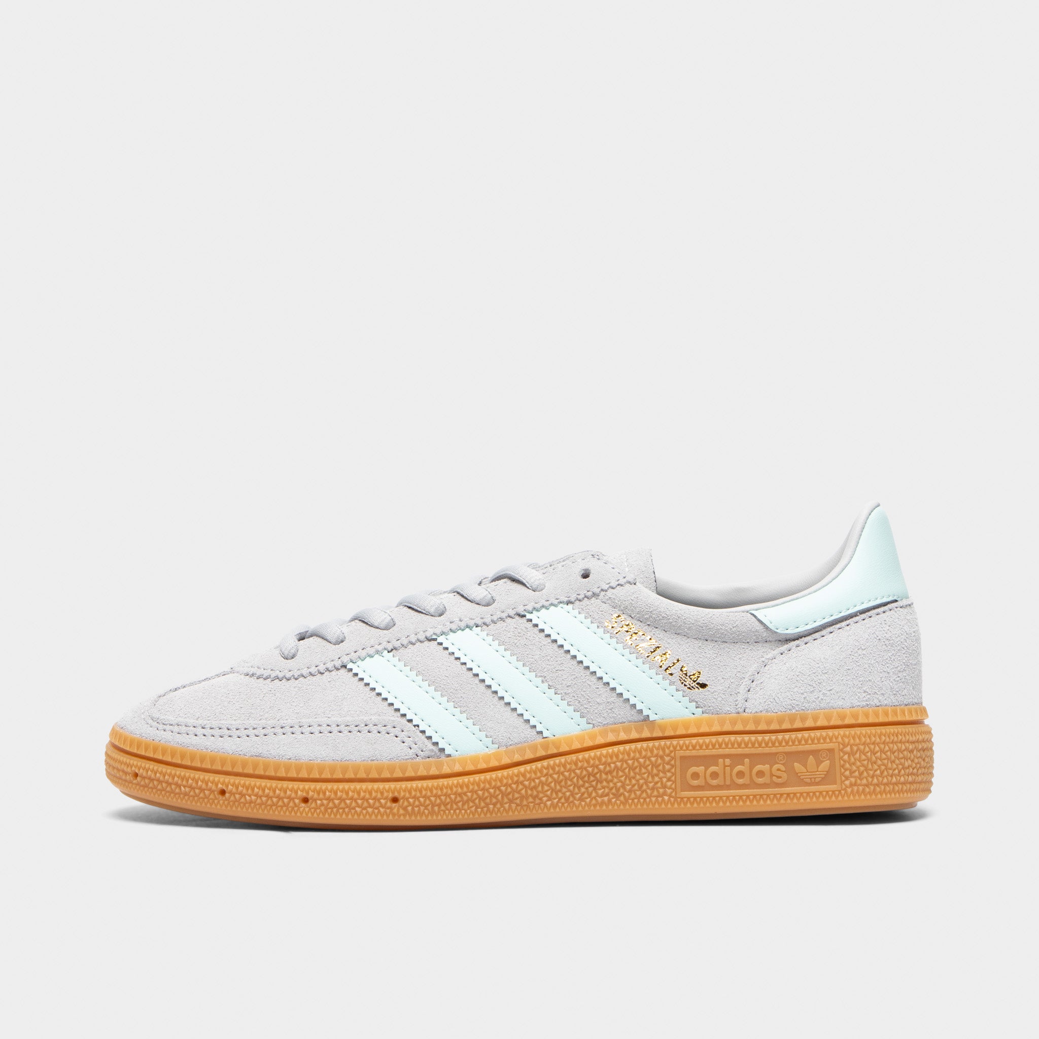 adidas Originals Juniors' Handball Spezial J Grey / Halo Mint
