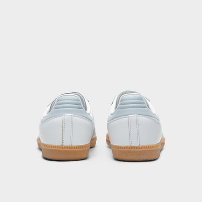 adidas Juniors' Samba OG White / Halo Blue - Gum