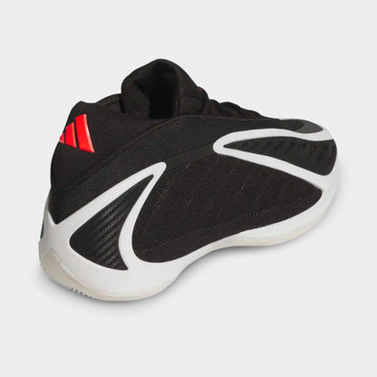 adidas Anthony Edwards 2 Core Black / Zero Metallic - Lucid Red