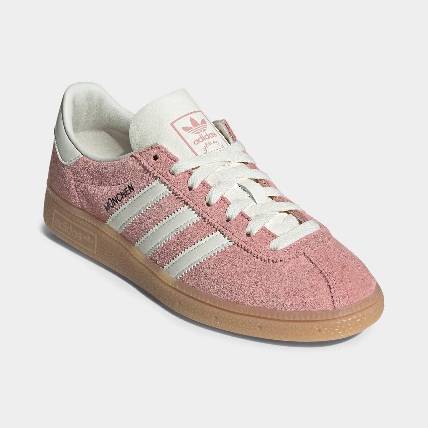 adidas Femmes Muenchen Mauve Merveilleux / Blanc Cassé - Argent Métallique