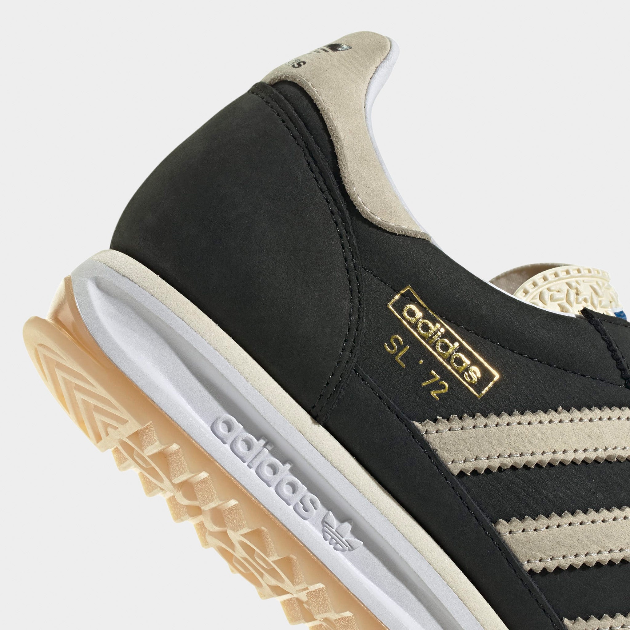 adidas SL 72 RS Black / White - Gum – JD Sports