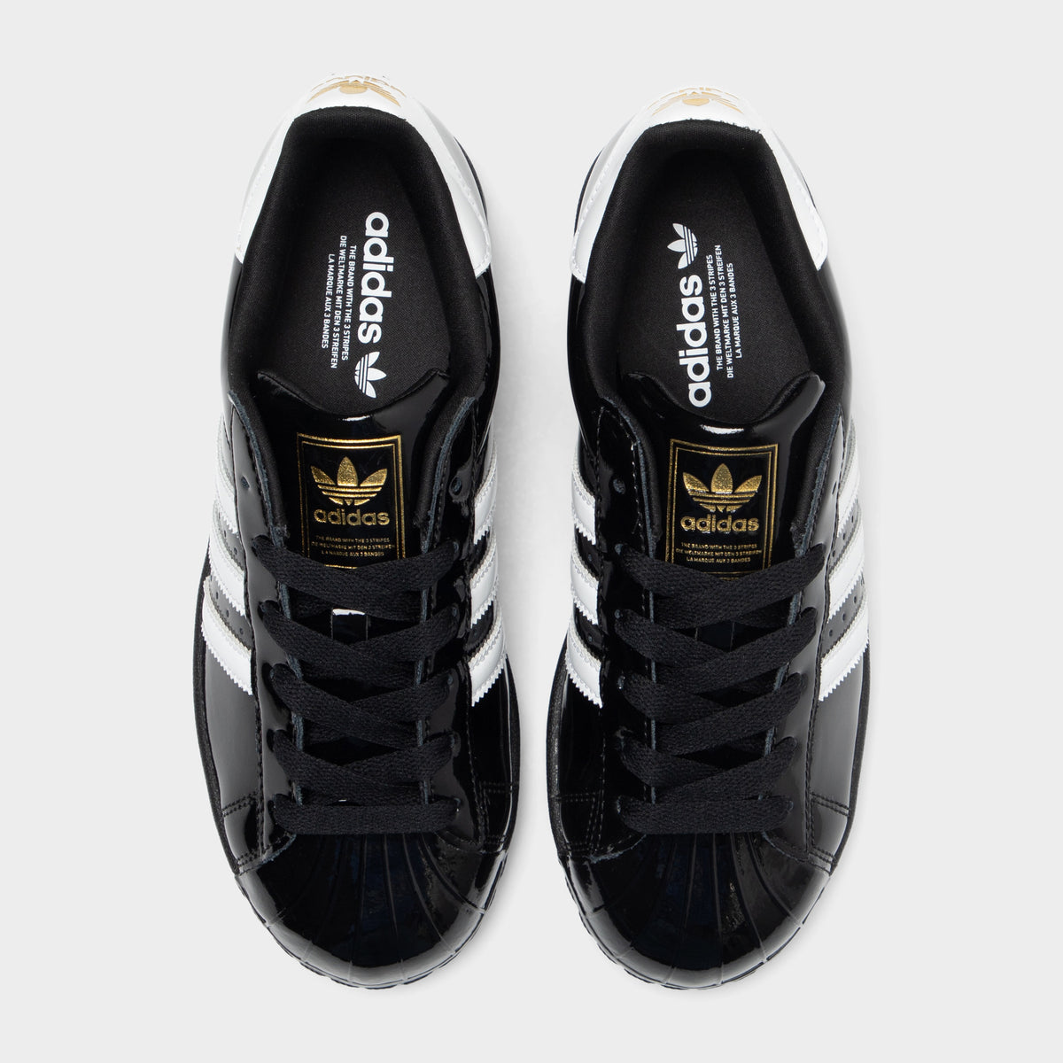 adidas Women's Superstar II Core Black / White - Gold Metallic JD Sports adidas Women's Superstar II Core Black / White - Gold Metallic JD Sports