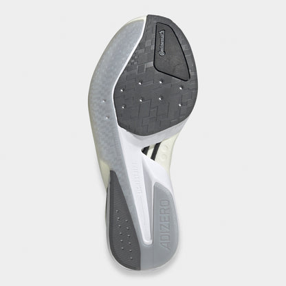 adidas Women's Adizero Boston 13 White / Matte Silver - Dash Grey